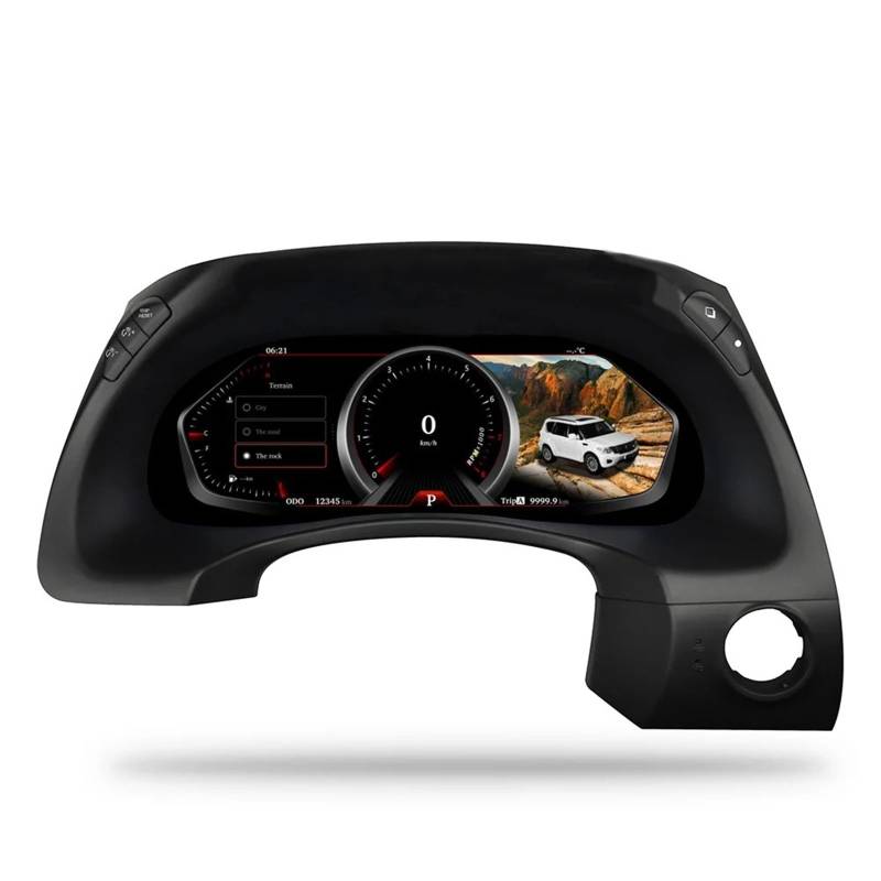 Auto Dashboard Instrument Display Bildschirm Kompatibel for Nissan Patrol Y62 2016-2019 Multimedia-Player Digital Panel von ZOCJNALC