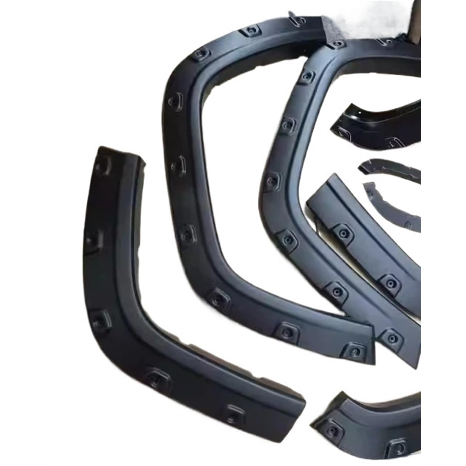 Auto Fender Flares Arch Rad Augenbraue Schutz Kotflügel Aufkleber Kompatibel for Jeep Grand Cherokee 11-21 von ZOCJNALC