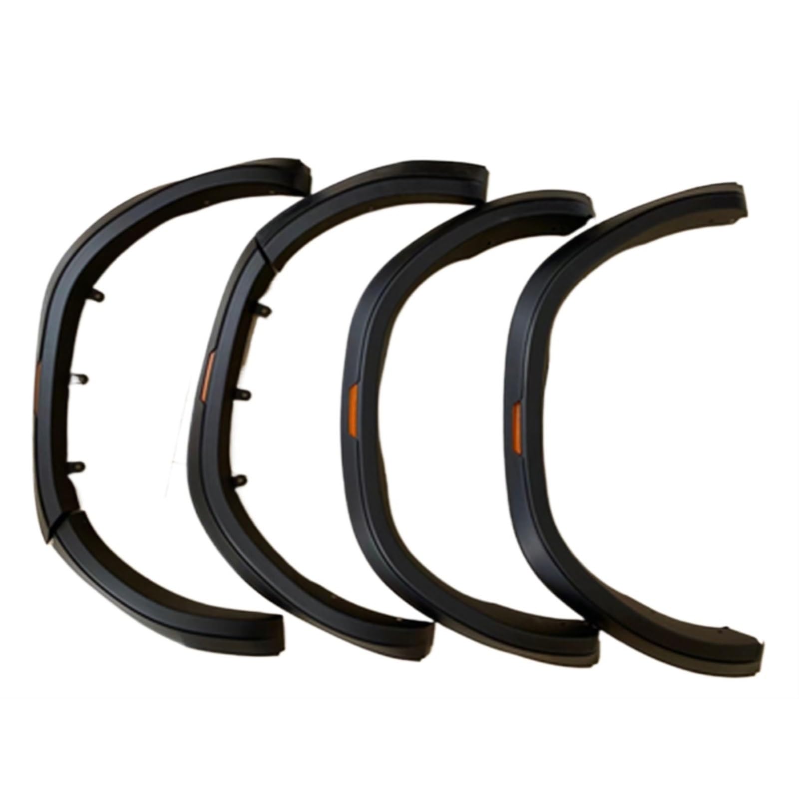 Auto Fender Flares Arch Rad Augenbraue Schutz Kotflügel Aufkleber Kompatibel for Toyota HILUX REV0 15-22 von ZOCJNALC