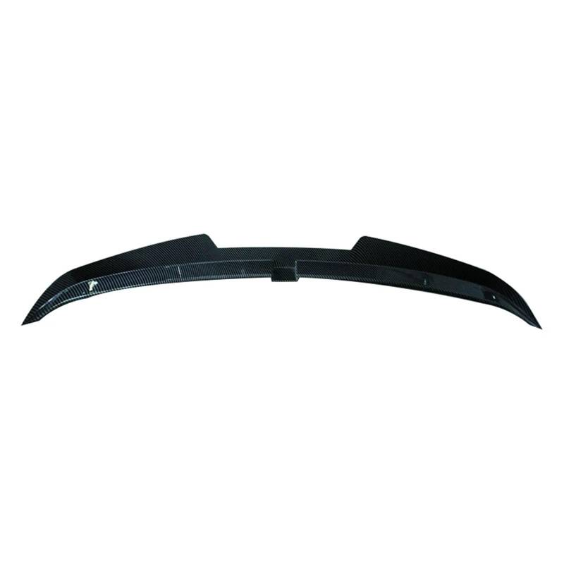 Auto Hinten Dach Spoiler Kompatibel for Audi A3 S3 RS3 8Y 5 Tür Sportback 2020-2024 Splitter Top Flügel der Stamm Schwanz Flügel Dekoration(Carbon Look) von ZOCJNALC