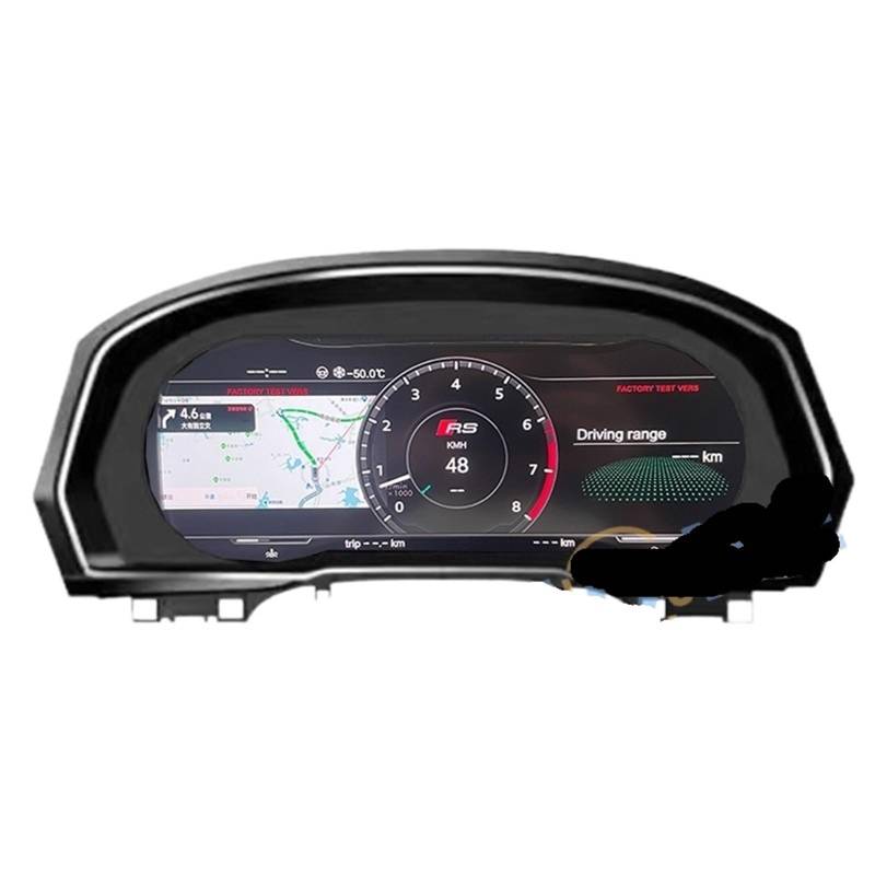 Auto Instrument Cluster Tachometer Messgeräte Dashboard Panel LCD Monitor Meilen Kompatibel for Volkswagen Golf 7 R Golf7 MK7 GTi Passat b8(For CC 18-20) von ZOCJNALC