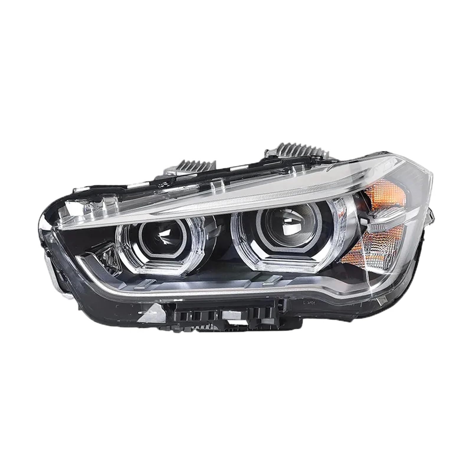 Auto Teile Kompatibel for BMW X1 F48 Scheinwerfer 2016-2020 F49 Neueste Styling LED Tagfahrlicht Dual Projektor auto Accesorios Geändert von ZOCJNALC