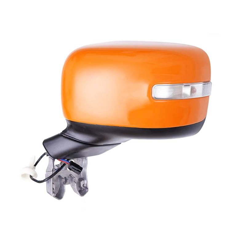 Auto Zubehör Seite Rückspiegel Montage Kompatibel for Jeep Renegade 2016 2017 2018 2019 2020 2021 Auto Rückspiegel assy(Orange,Only Left Heating) von ZOCJNALC