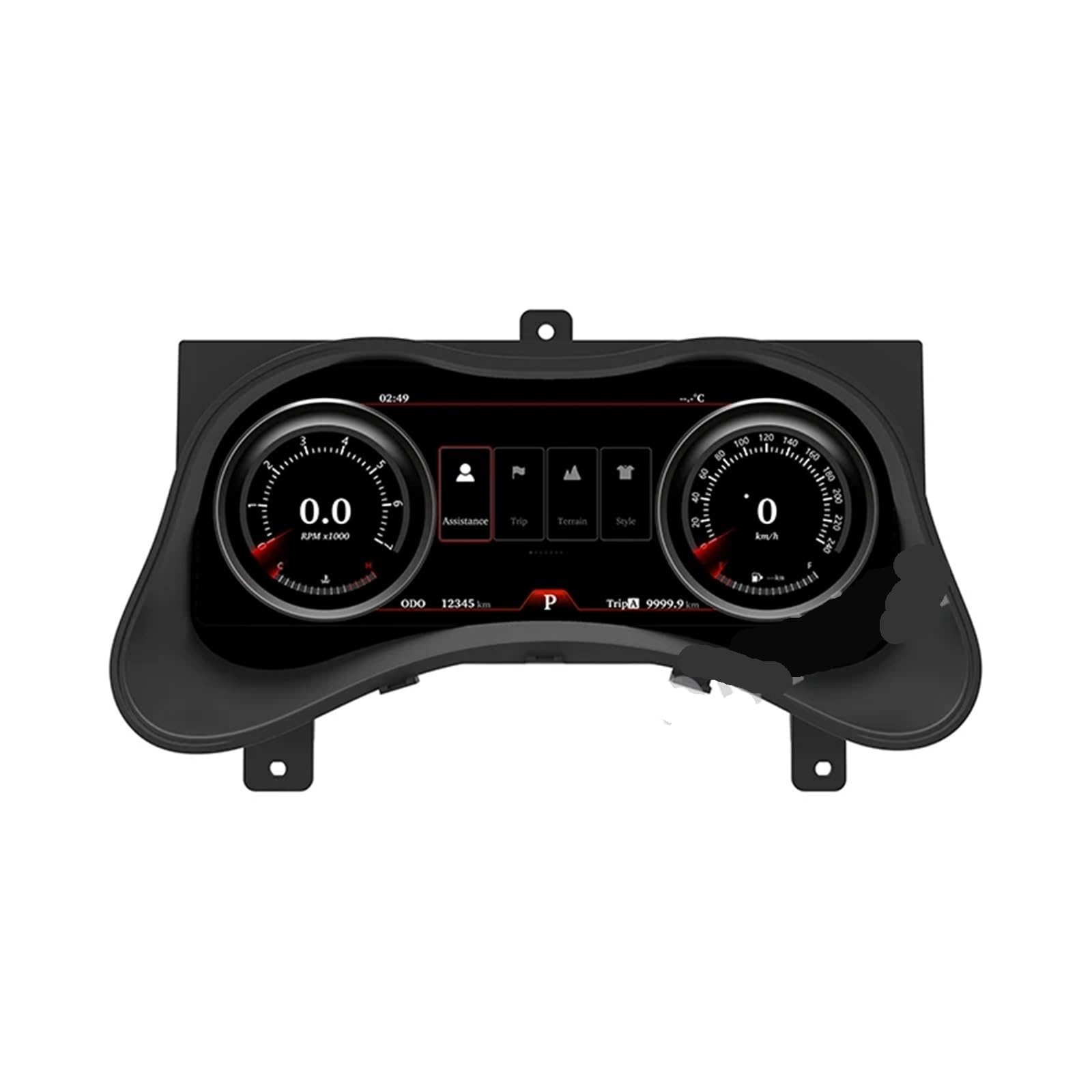 Digital Board Auto LCD Dashboard Kompatibel for Infiniti Q70 2013-2019 Linux Instrument Panel Virtuelle Cockpit Tachometer von ZOCJNALC