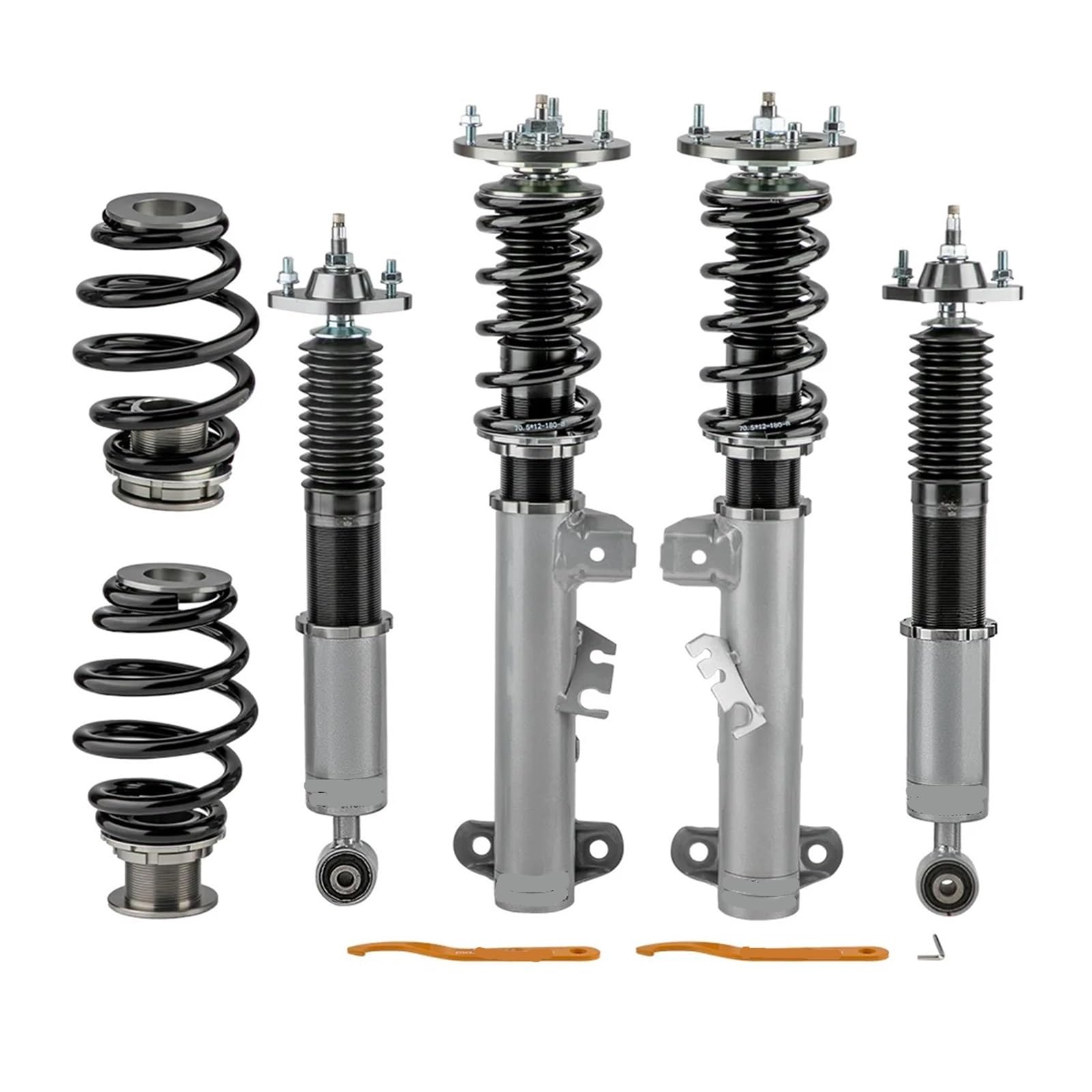 Kompatibel for BMW 3er E36 318i 318is 318ic 323i 323ic 323is Kompatibel for 318 323 325 328i, 325td Limousine Coupe Federbeinstoßdämpfer(Gray) von ZOCJNALC