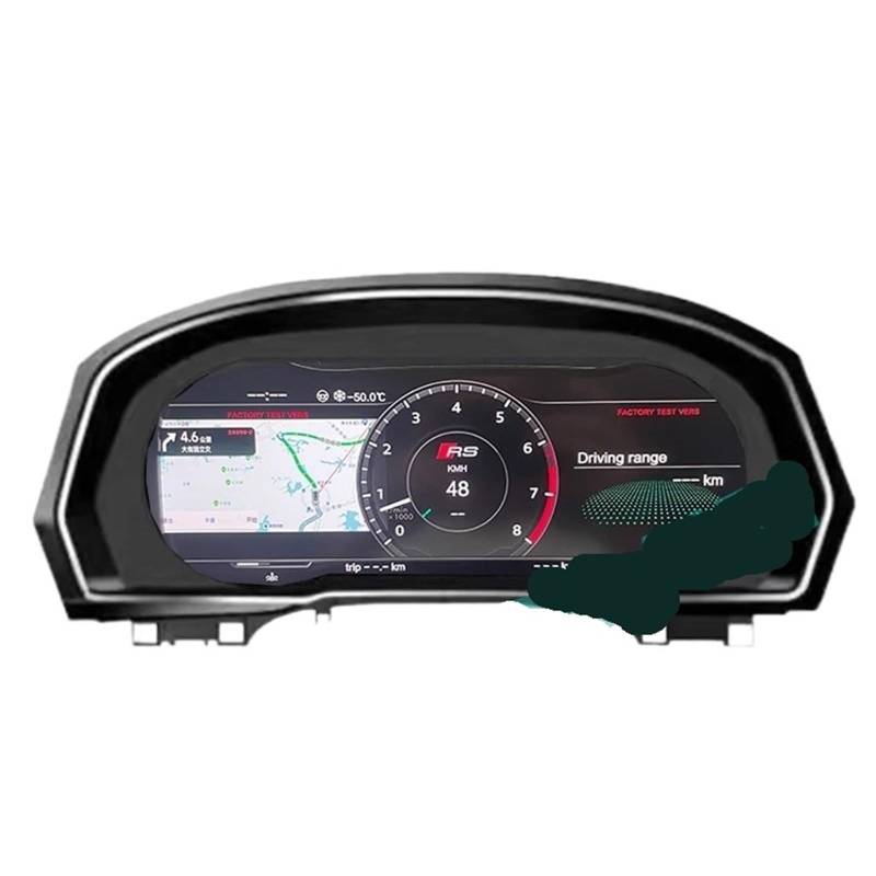 Linux 12,3 "Neue LCD Tacho Digital Dashboard Auto Panel Instrument Cluster Kompatibel for VW Golf 7 MK7 7 R GTi Passat B8 CC(For CC 18-20) von ZOCJNALC