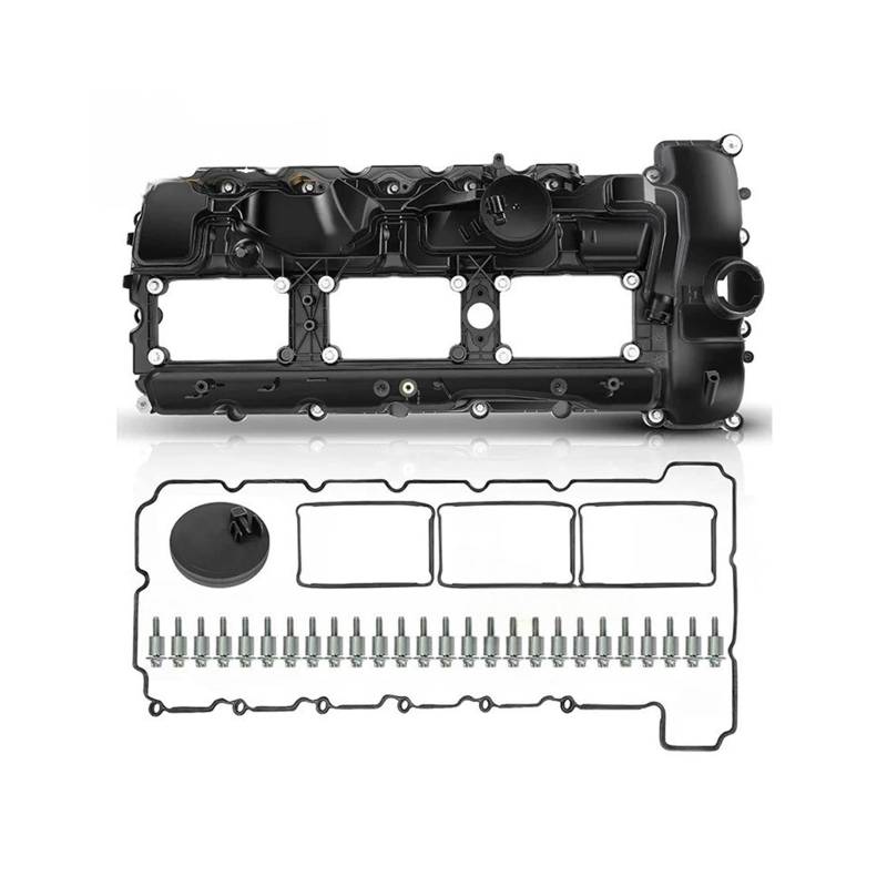 Motorventildeckel, mit Dichtung und Schrauben, kompatibel mit BMW F80 F82 F83 F87 Serie M3 2015–2018, M2 2019–2021, M4 2015–2020 11127846359 von ZOCJNALC