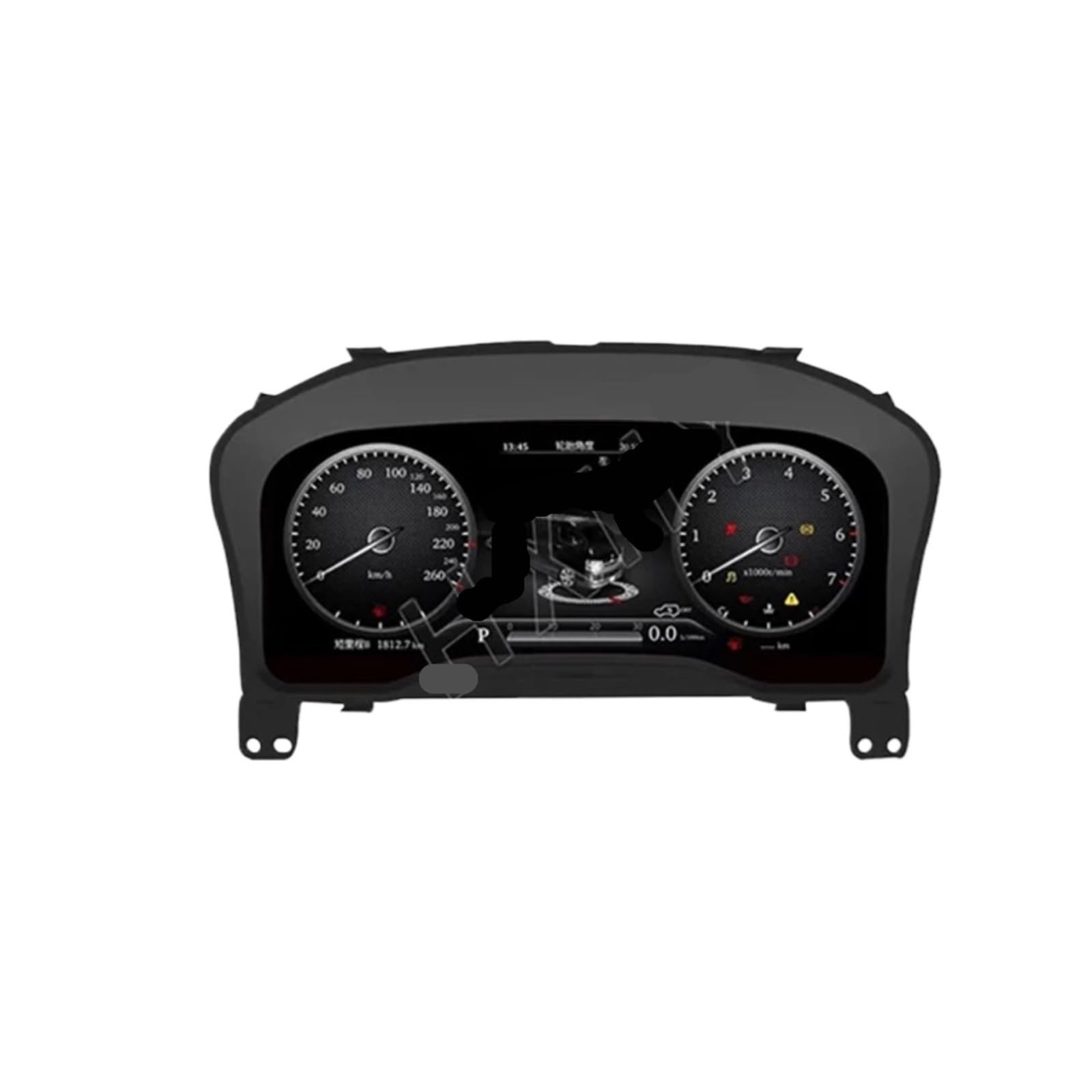 Neue 2024 Neueste Original Auto Digital LINUX Instrument Cluster Kompatibel for Toyota Hiace 2019-2021 LCD Geschwindigkeitsmesser Dashboard player von ZOCJNALC