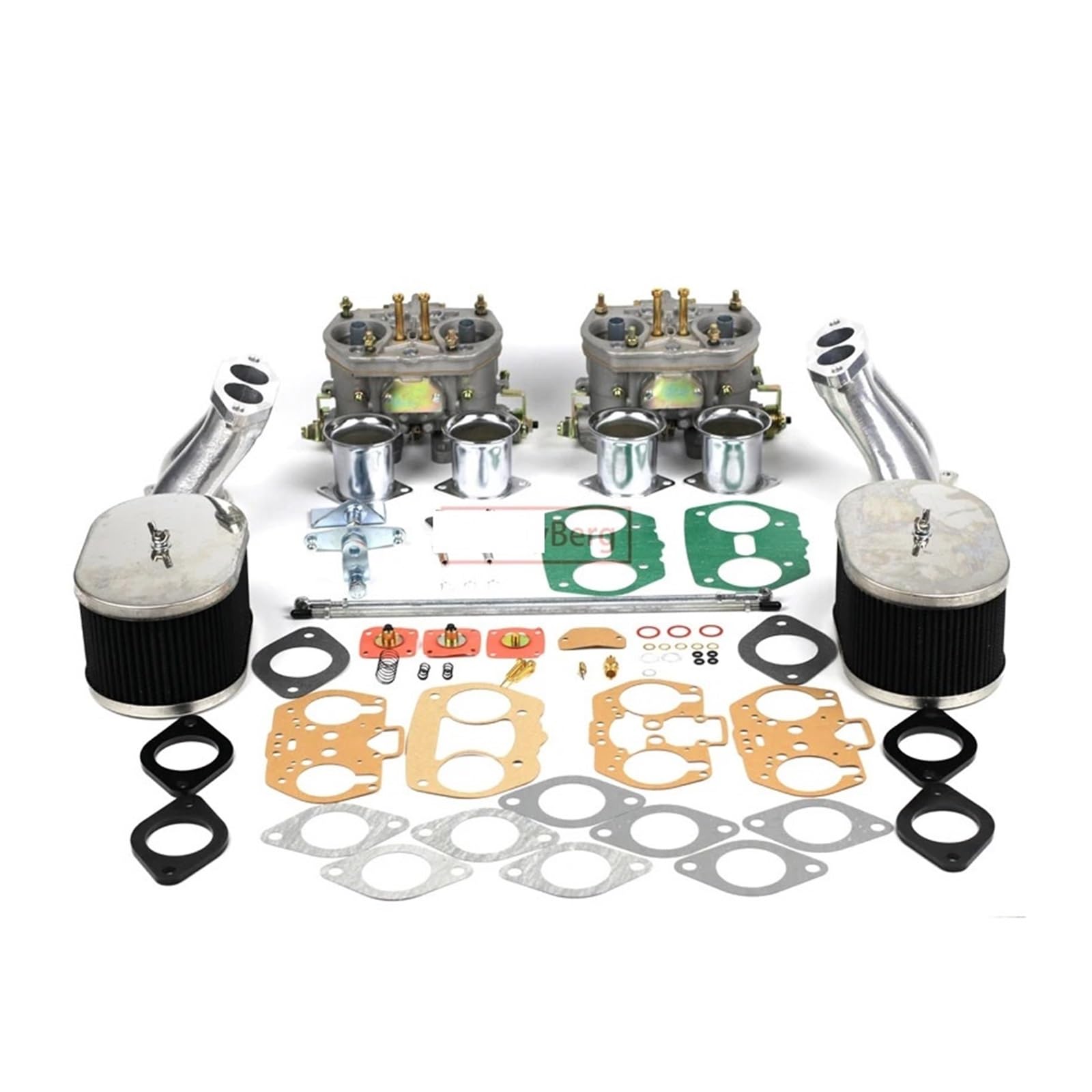 Vergaser-Umrüstsatz kompatibel for VW TYP 1 FAJS HPMX WEBER IDF DUAL 40 mm CARB KIT T1 hohes Gestänge von ZOCJNALC