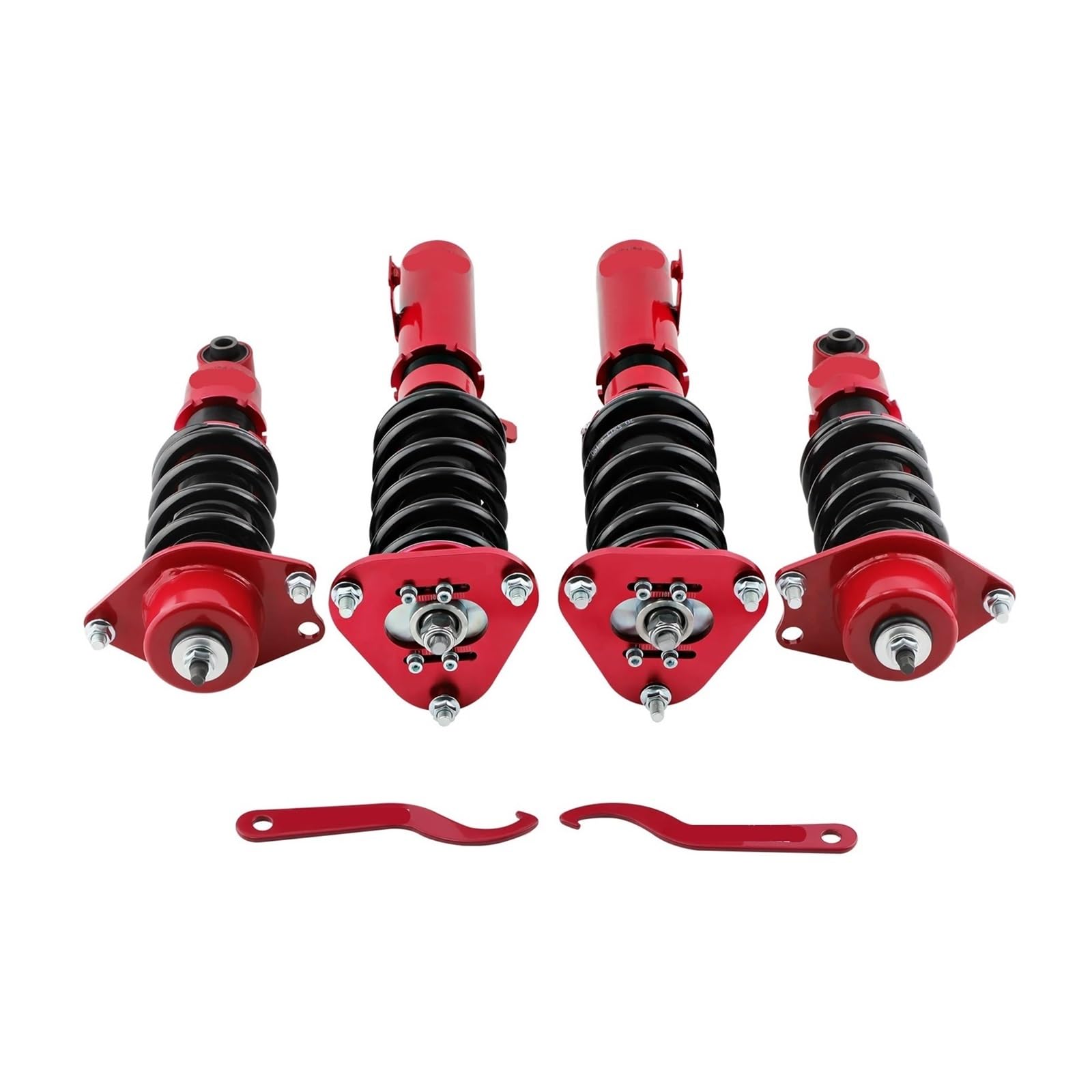 Volle Gewindefahrwerk Suspension Kit Kompatibel for Toyota Celica T23 Coupe 2000-2006 1,8 16V VT-i Gewindefahrwerk Federbein Set Stoßdämpfer von ZOCJNALC