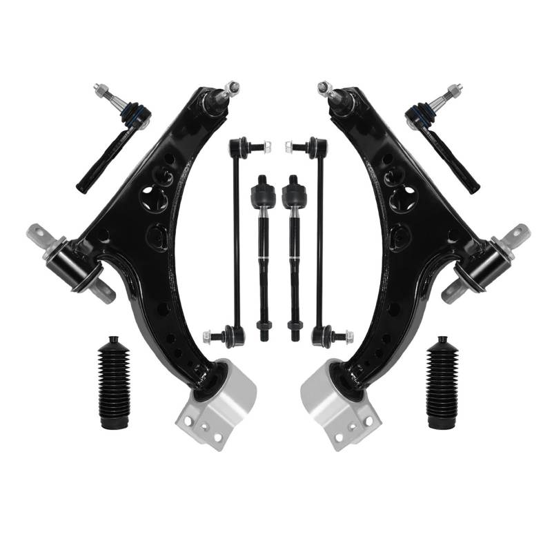 Vorne 10 stücke Suspension Links Rechts Querlenker Innen Außen Krawatte Stange Sway Bar Link Kit Kompatibel for Chevrolet Cruze volt 2016-2019 von ZOCJNALC