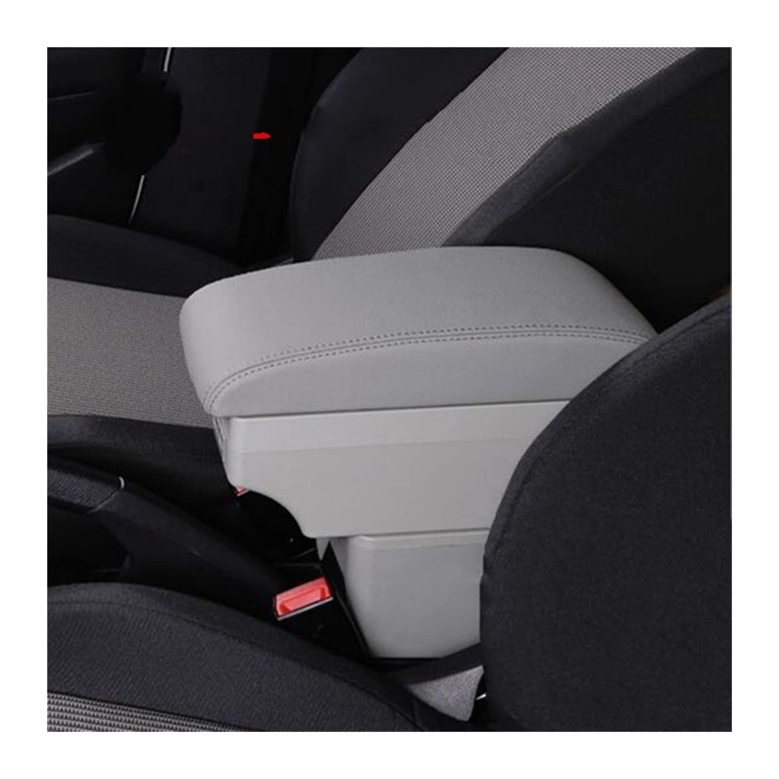 Mittelkonsole Armlehne Aufbewahrungsbox Auto Armlehne Box Center Console Armlehne Box für Mit Usb-schnittstelle für Nissan Note E-Power(7USB C4) von ZOETREE