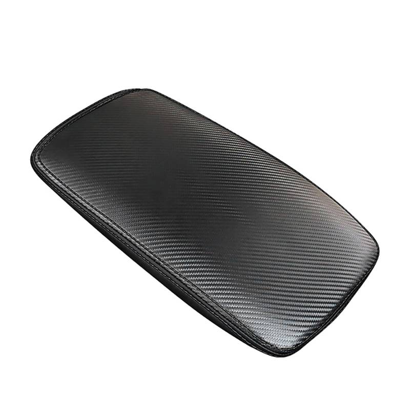 Mittelkonsole Armlehne Aufbewahrungsbox Auto Carbon Fiber Center Konsole Leder Armlehne Abdeckung für Mazda CX-30 CX30 2020 Auto Styling von ZOETREE