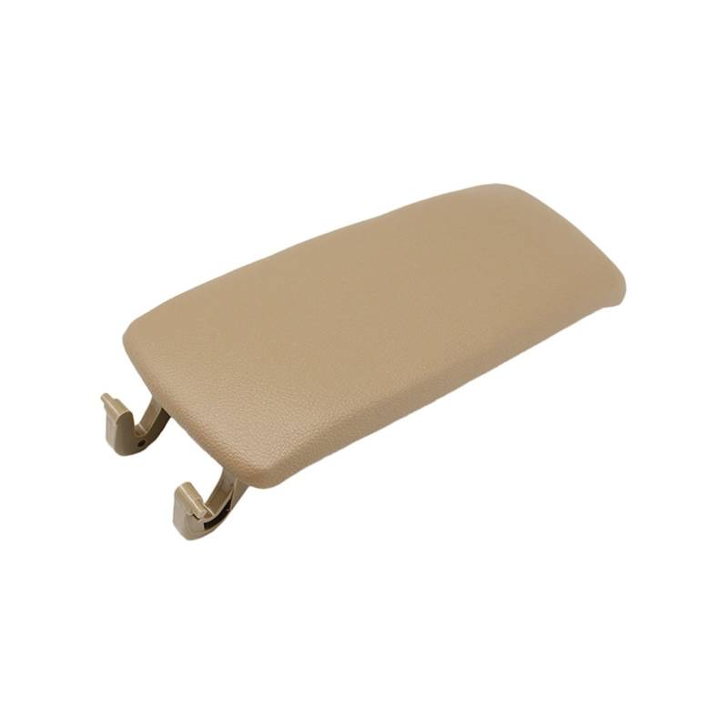 Mittelkonsole Armlehne Aufbewahrungsbox Leder Auto Armlehne Latch Abdeckung für Audi A6 C5 1998-2005 Center Console Arm Rest Lagerung Box Deckel Abdeckung Auto zubehör(Beige) von ZOETREE