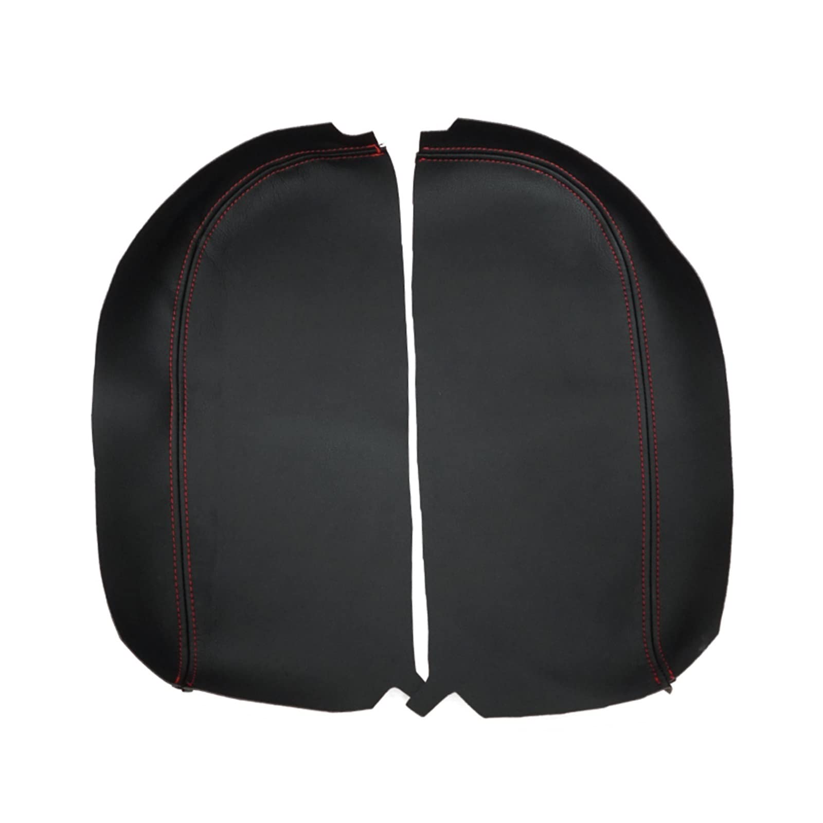 Mittelkonsole Armlehne Aufbewahrungsbox Weiche Leder Armlehne Abdeckung Für Acura MDX 2007-2013 Auto Center Control Armlehne Box Oberfläche Abdeckung Trim(Black - red line) von ZOETREE