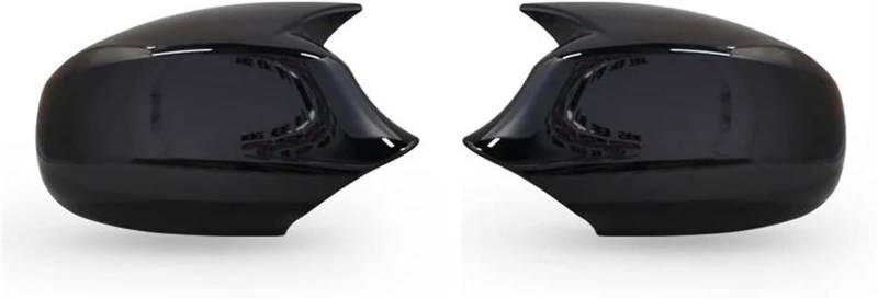 Spiegelabdeckung Ersatz Rückspiegelschalen, Rückspiegelkappe, Flügelseitenabdeckung für BMW E90 E91 2008-11 E92 E93 LCI 2008-2015 Facelift für Modell(ABS Black) von ZOETREE