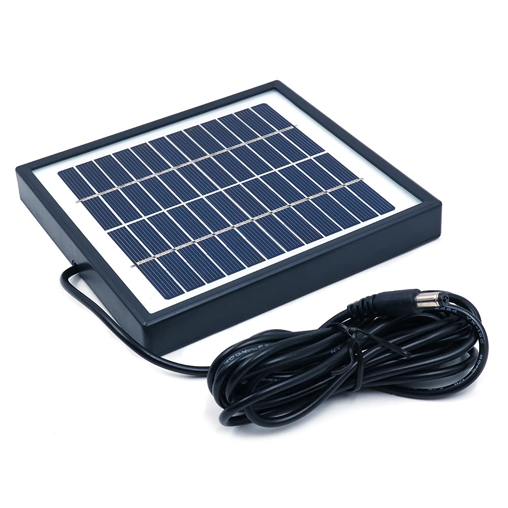 ZONADAH 2W 12V Mini Solar Panel Kit, 3 Meter Kabel, Batter Ladegerät, DIY Home, Science School Projekte, Camping, Angeln, Wandern Outdoor Garten Licht Ladewerkzeuge von ZONADAH