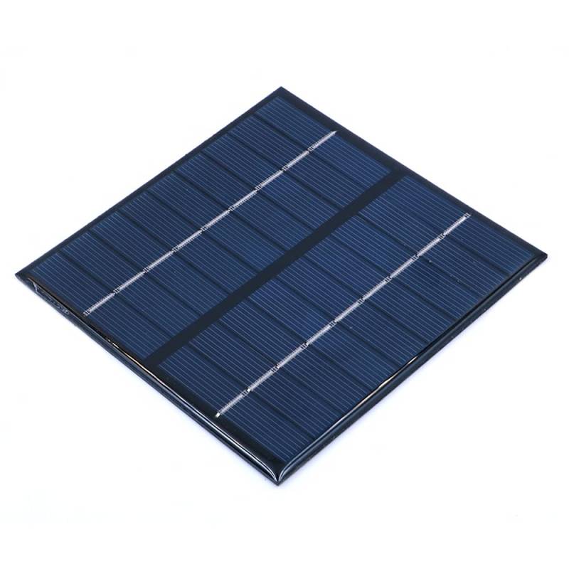 ZONADAH 2W 9V Mini Solar Panel Kit, Batter Ladegerät, DIY Home, Science School Projekte, Camping, Angeln, Wandern Outdoor Garten Led Licht Ladewerkzeuge von ZONADAH