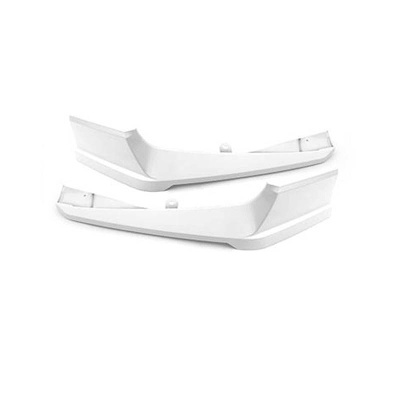 2PCS Front Bumper Side Splitter Cover Lip Compatible With Accord 10th 2018-2020 Car Fog Lamp Air Intake Vent Lower Spoiler Plate(White) von ZOQUINTAR