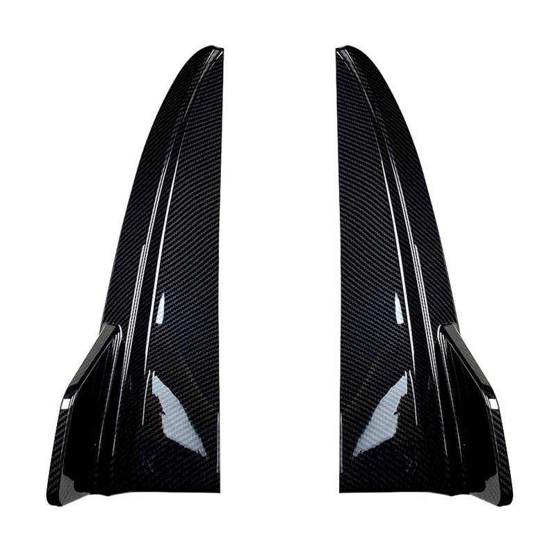 C Klasse W205 C180 C200 C260 C43 AMG 2015-2021 Glänzend Schwarz Heckstoßstange Diffusor Seitensplitter Spoiler Cover Lip Kompatibel mit von ZOQUINTAR