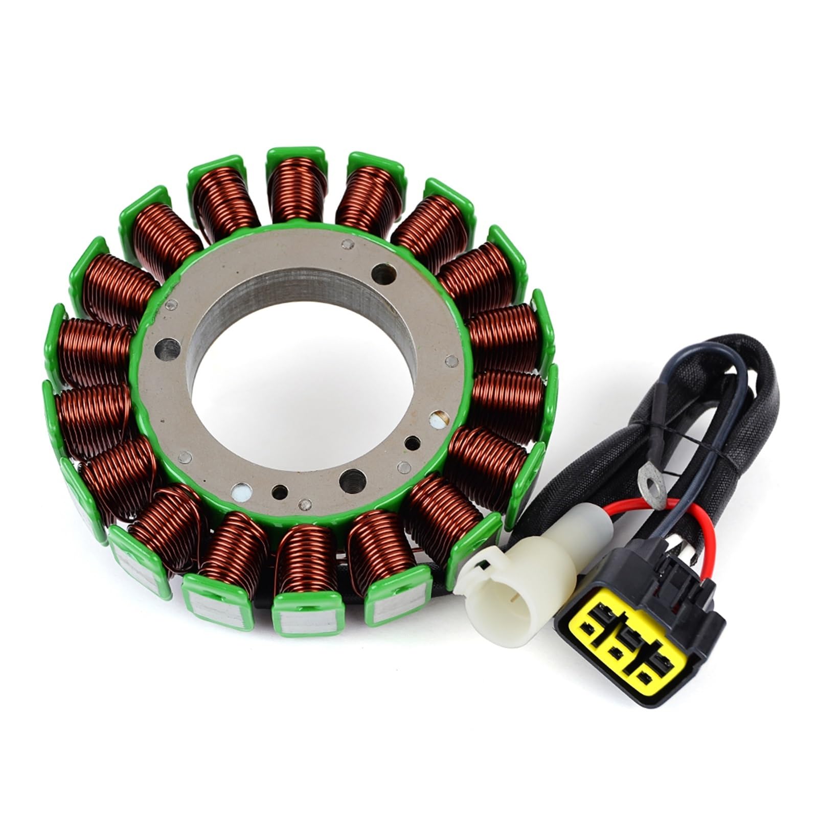 Motorrad Motor Generator Magneto Stator Coil Kompatibel Mit Yamaha F115 FL115A Außenbordmotor 115HP 2000-2013 68V-81410-00 68V-81460-00 von ZOQUINTAR