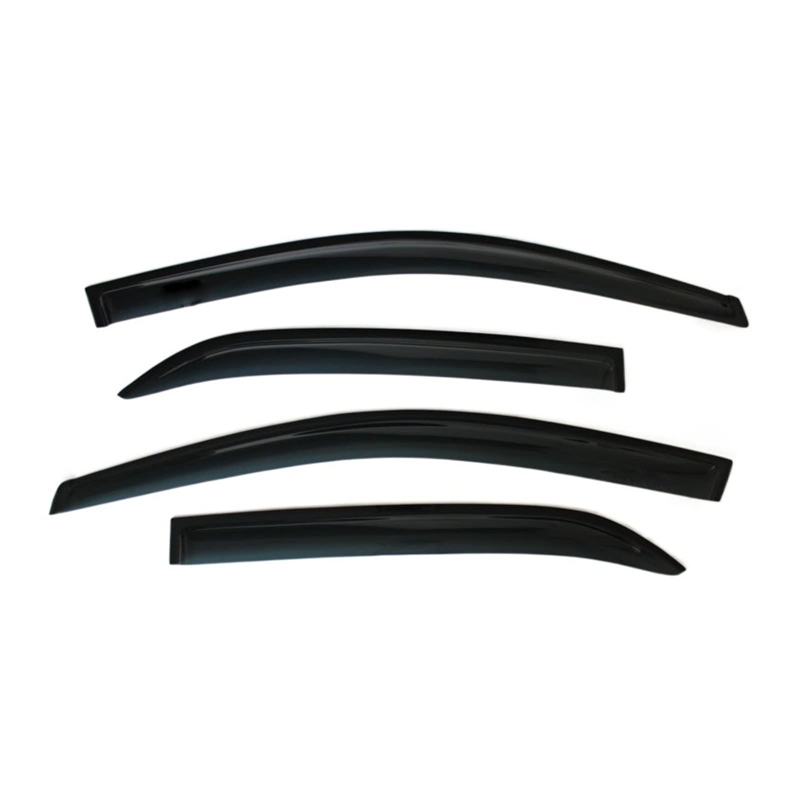 Side Window Deflectors Compatible With Accord Sedan 1994 1995 1996 1997 Acrylic Black Window Visors Rain Sun Guards von ZOQUINTAR