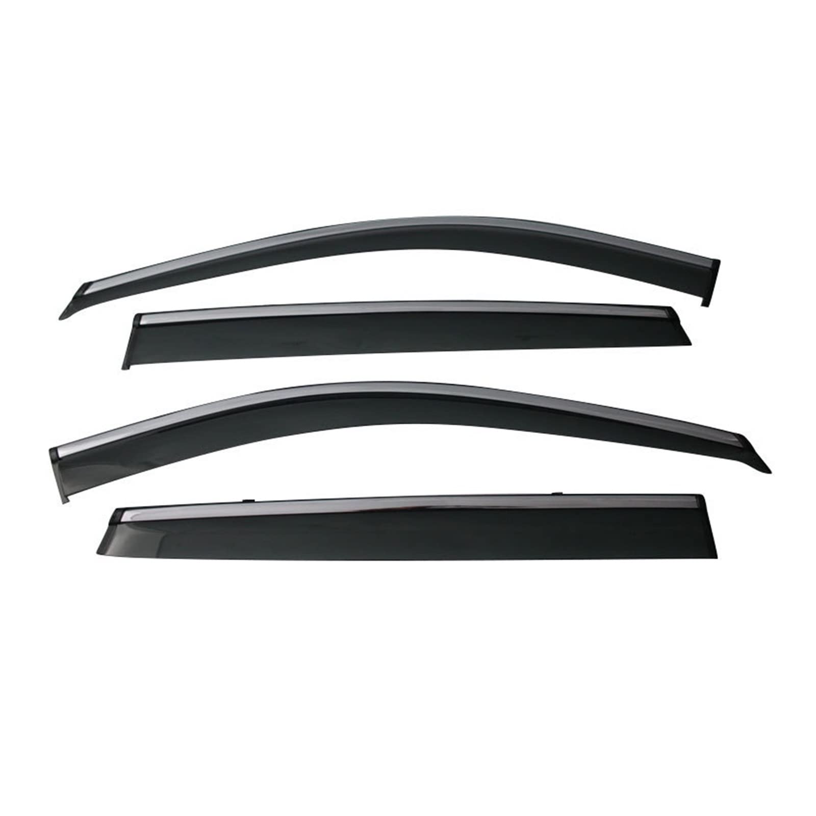 Side Window Deflectors Compatible With Chery Tiggo 5 2014 2015 2016 2017 2018 2019 4pcs Sun Rain Deflector Window Visor Weather Shield von ZOQUINTAR