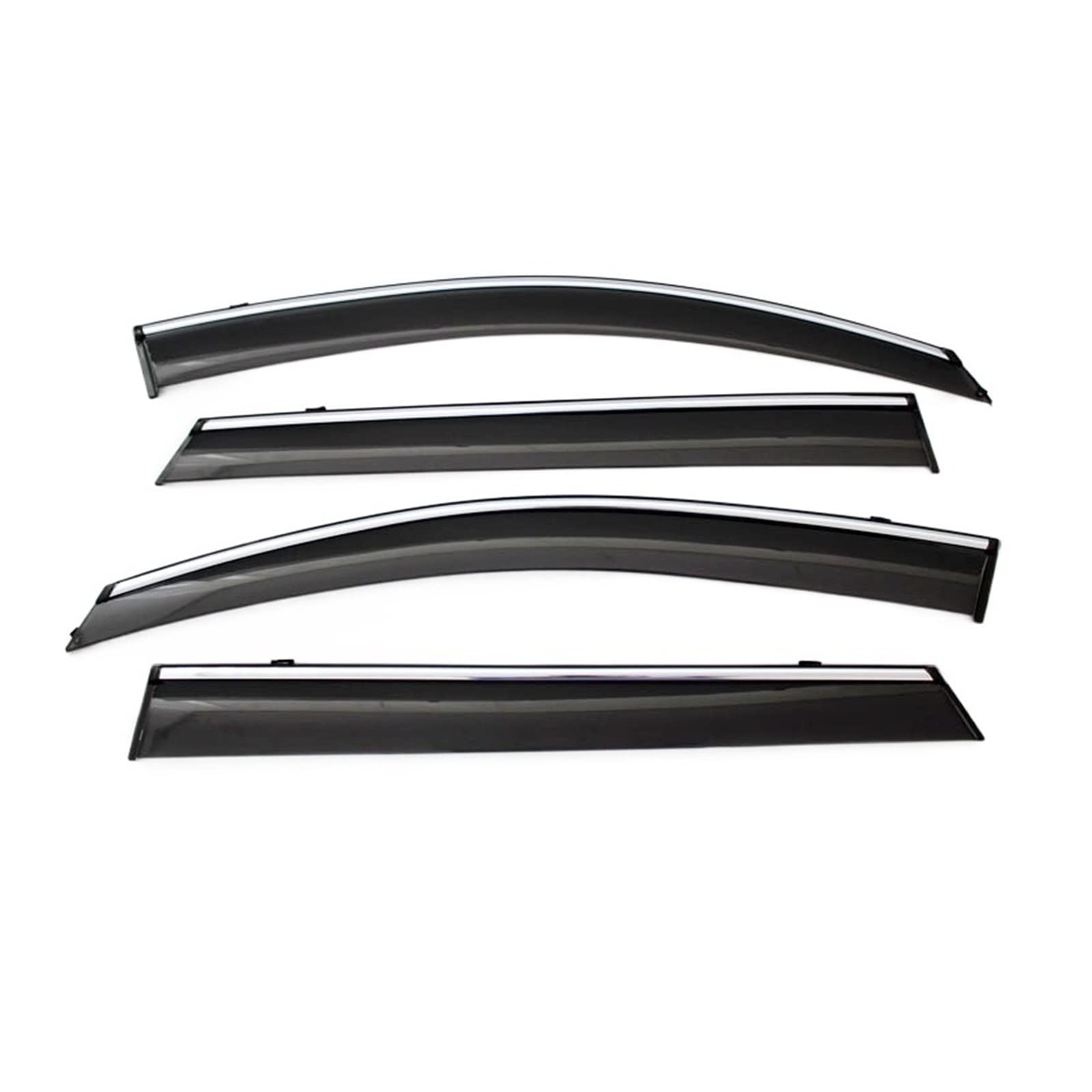 Side Window Deflectors Compatible With Peugeot 4008 2012 2013 2014 2015 2016 Window Visor Sun Rain Deflector Guards von ZOQUINTAR