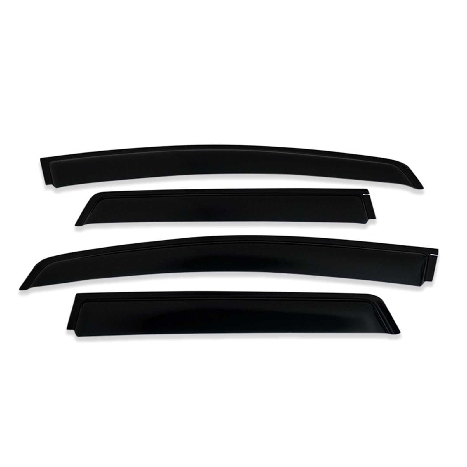 Side Window Deflectors Compatible With Shuttle 2015 2016 2017 2018 2019 2020 2021 Light Transmission Window Visor Window Rain Guards von ZOQUINTAR