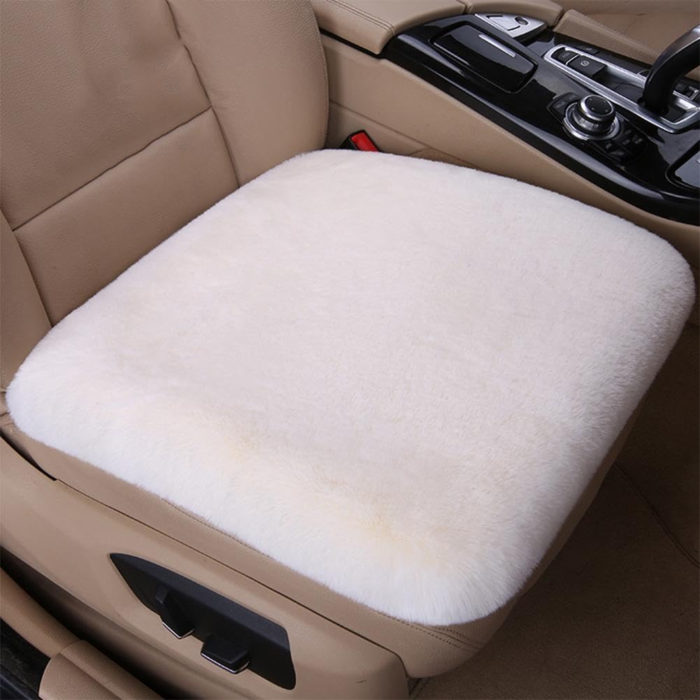 ZOUBAOQ Universal Winter Warm Auto Sitzbezug Kissen Rutschfest Atmungsaktiv Sitz Auto Vorderbezug Schutz Sitzkissen Ca Seat F3W9 von ZOUBAOQ