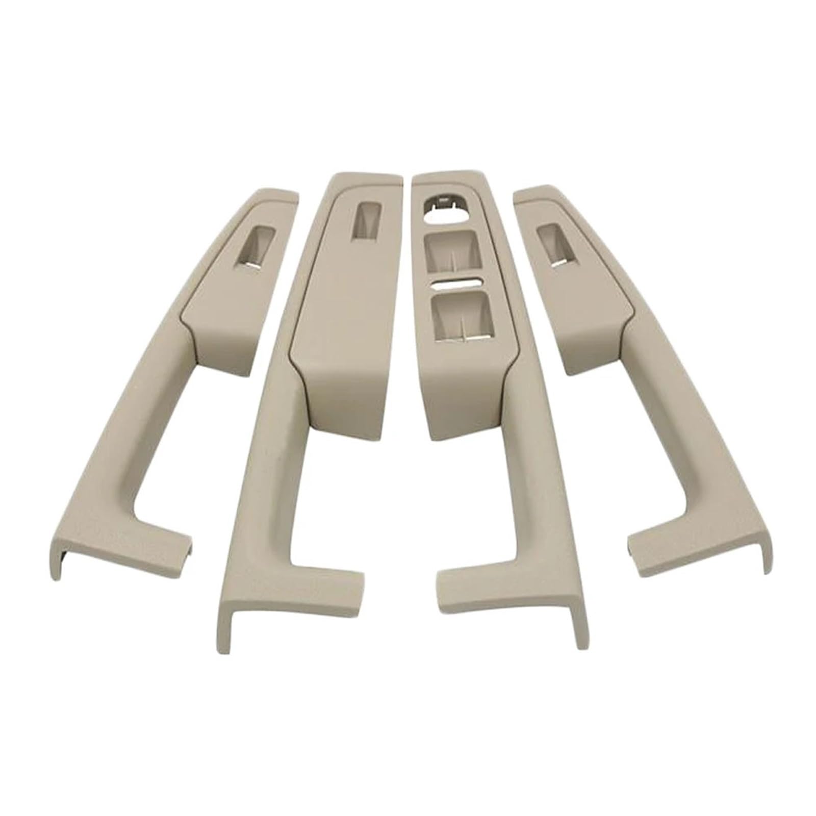 ZPSQSMD [Replacement] 1 Set Beige Grau Innen Auto Türgriff Armlehne Rahmen Handschuh for Skoda for Superb 2 3T 2009-2015 2010 3T1867157 3T1867158 3T0867161 (4 PCS-Beige) von ZPSQSMD