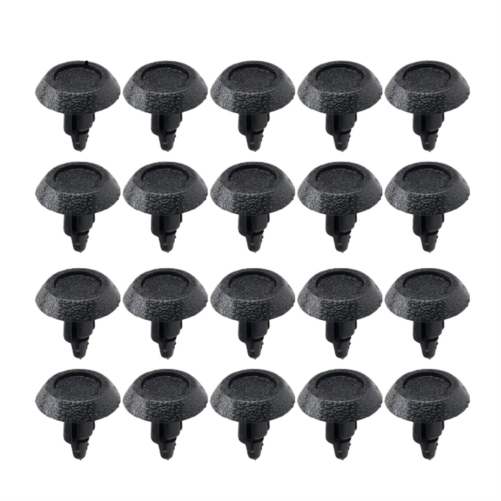 ZPSQSMD [Replacement] Auto Stoßstange for Fender Schwarz Nieten Befestigungen 7mm Loch Auto Nieten Clips for Toyota for Camry for Carola Auto befestigungs Clips (100pc) von ZPSQSMD