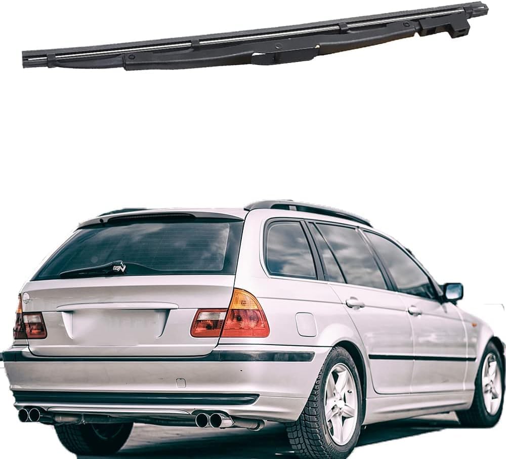 ZQQKX Auto Heckscheibenwischer Set für BMW 3 Series M3 Touring Estate E46 1998-2006, Auto-Hinterer Scheibenwischer Wischer Gummi Reinigungsfenster Ersatzteile von ZQQKX