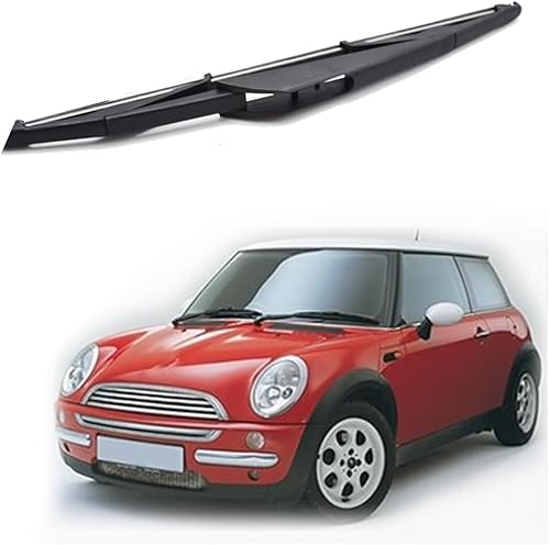 ZQQKX Auto Heckscheibenwischer Set für Mini Cooper S One D Hatch R50 R53 2001-2004, Auto-Hinterer Scheibenwischer Wischer Gummi Reinigungsfenster Ersatzteile von ZQQKX