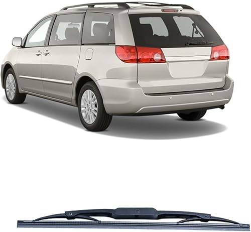 ZQQKX Auto Heckscheibenwischer Set für Toyota Sienna xl20 2006-2010, Auto-Hinterer Scheibenwischer Wischer Gummi Reinigungsfenster Ersatzteile von ZQQKX