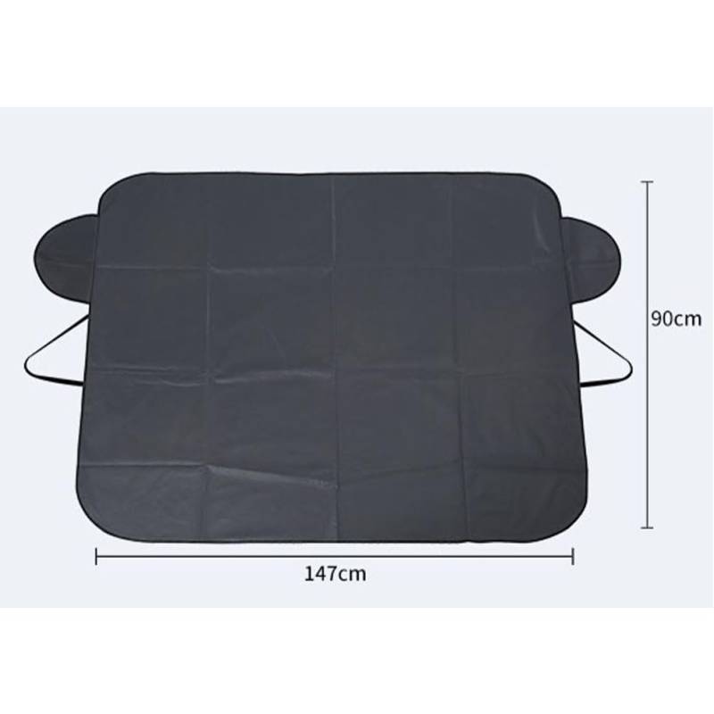 Auto Windschutzscheibenabdeckung Für Nissan Qashqai 2008-2021, Frontscheibenabdeckung Winter Sonnenschutz Abdeckungen Autoscheiben Innere Zubehör,Front Guard Model universal 147 * 90cm von ZRVXTISX