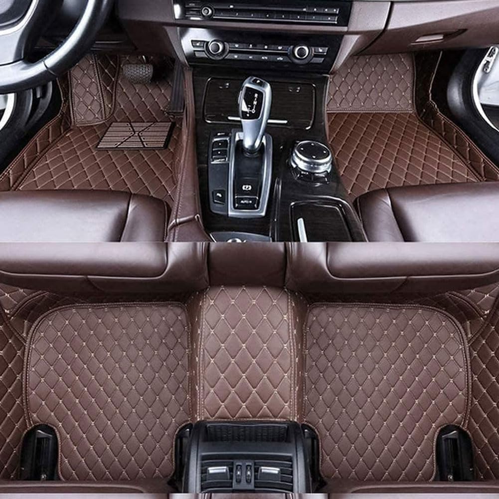 Vollflächige Auto Fußmatten Für Escalade 2007-2018, Matten Bodenmatte FußPolster SchüTzende Teppich Interieur Allwetterfußmatten Accessoires,G/Single Layer von ZRVXTISX