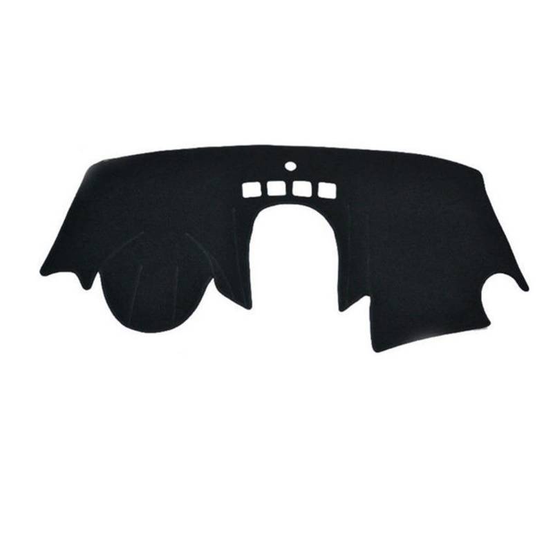 Armaturenbrett Teppich Für Ford Für Fiesta MK7 2009-2016 Auto-Mattenabdeckung Pad Anti-UV-Sonnenschutz Instrument Teppichschutz(Without Navigation) von ZSGHJA