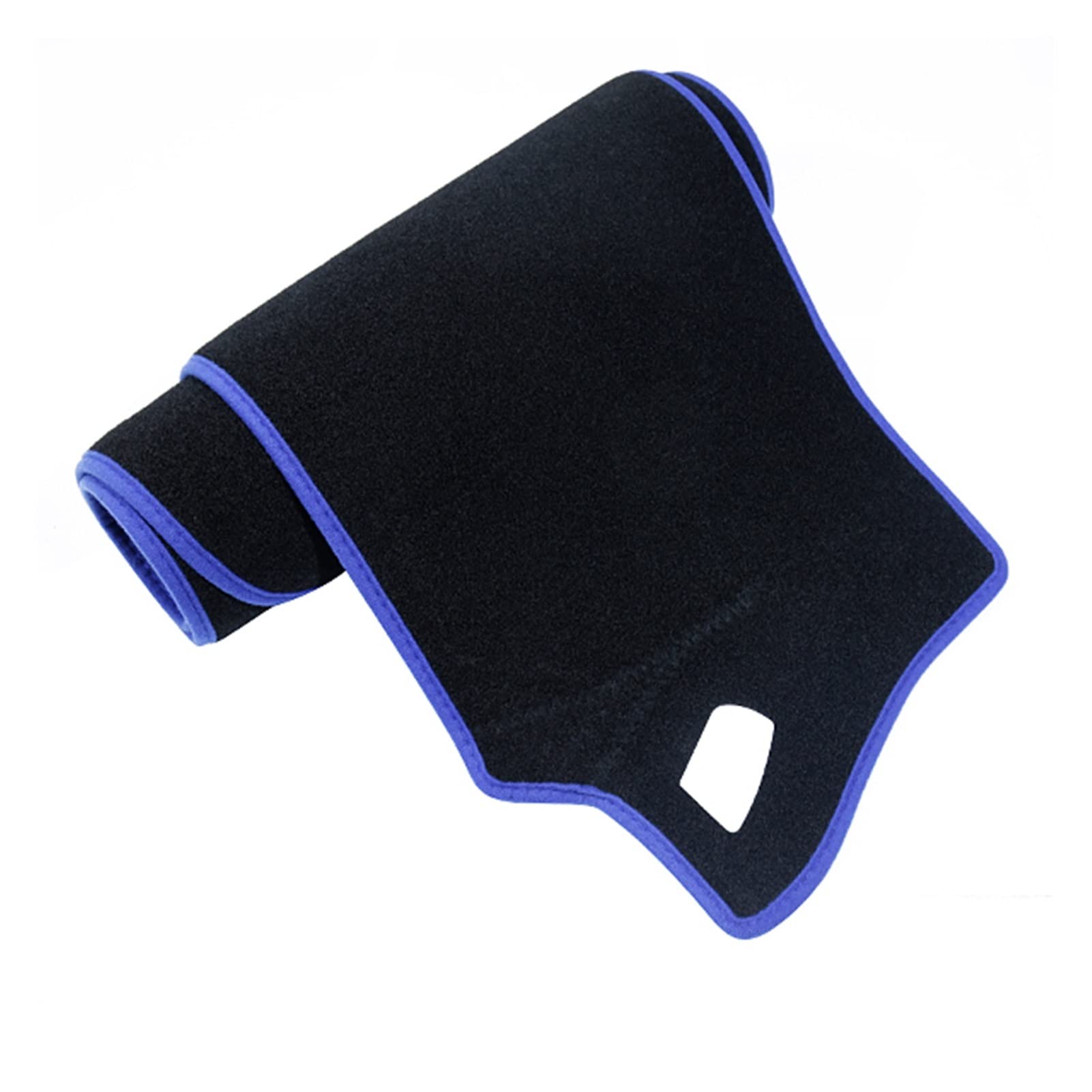 Armaturenbrett Teppich Für Für Corolla E140 E150 2007 2008 2011 2012 2013 Anti-Rutsch-Matte Abdeckung Pad Sonnenschirm Teppich(Polyester Blue Edge) von ZSGHJA