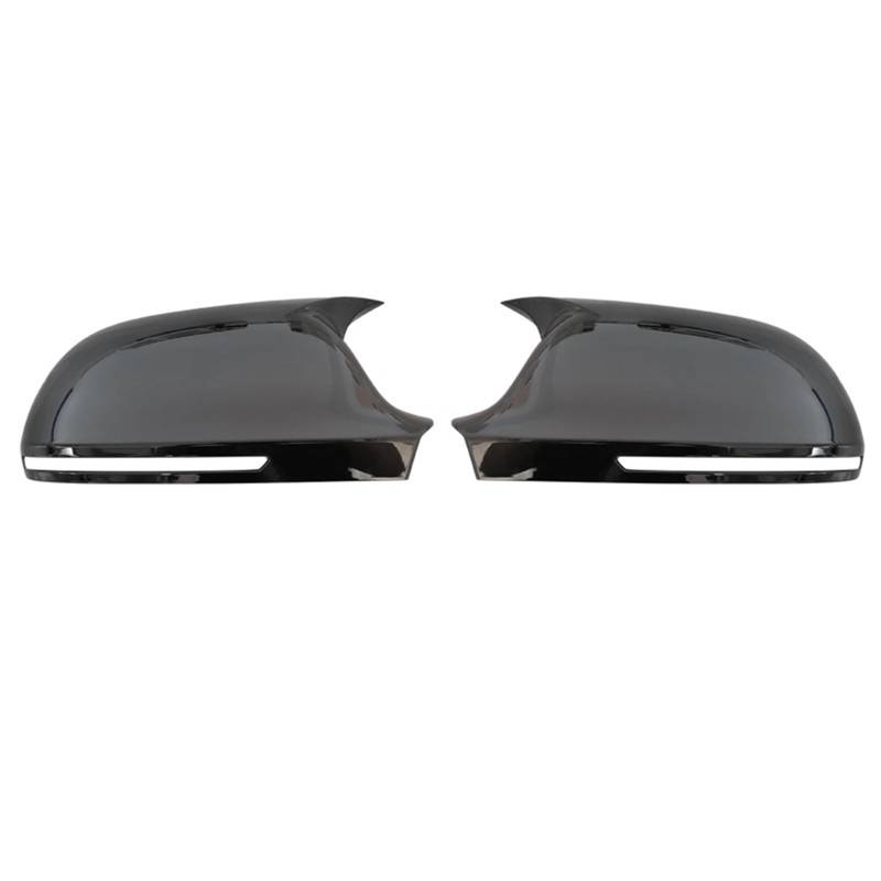 Auto Spiegelkappen Spiegelabdeckung Rückspiegelkappe Für A3 8P A4 A5 B8 B8.5 2011–2016 Seitentür Spiegelkappe(Bright black) von ZSKSJHSJ