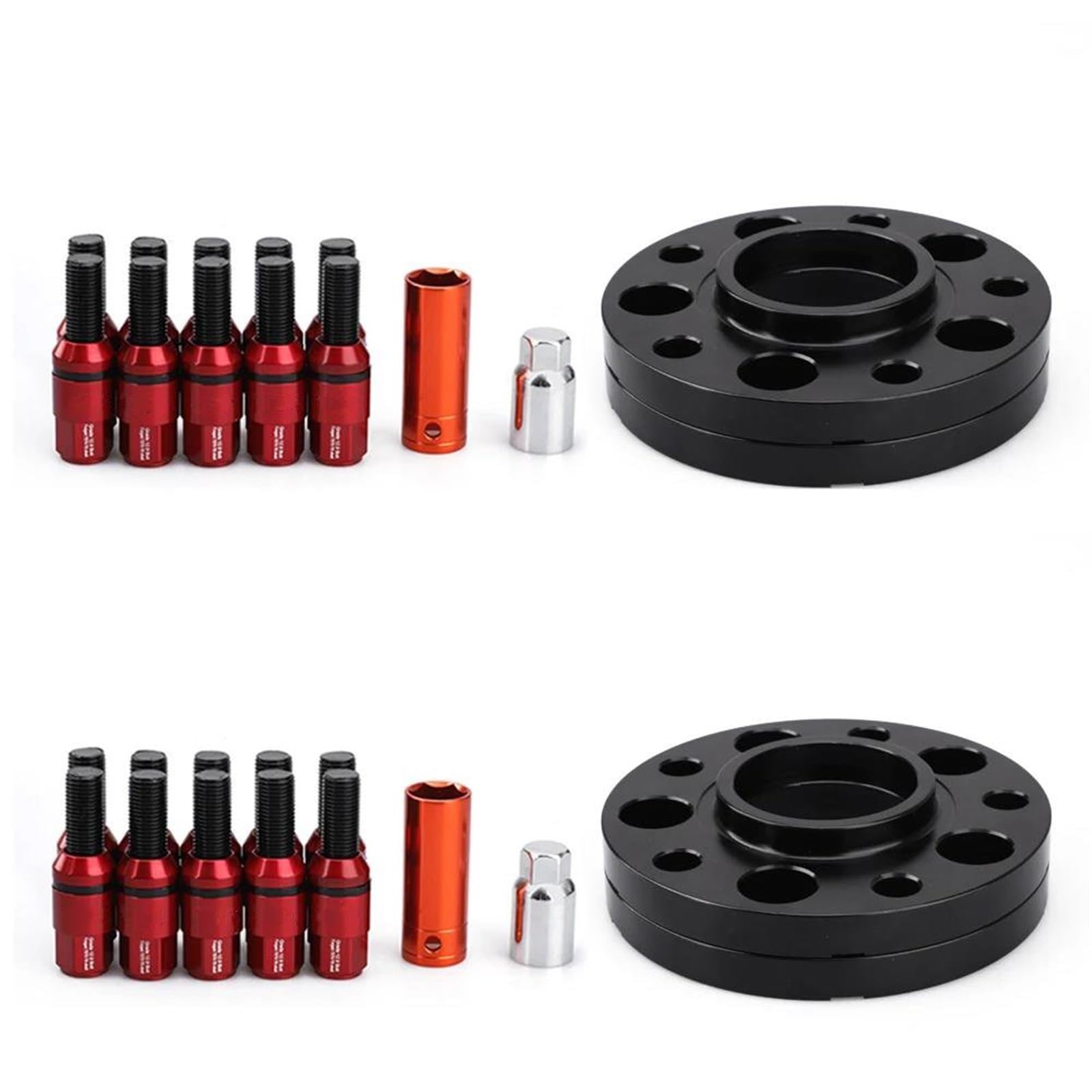 Dnzscheiben Platte F-Serie Für F30 F32 F33 F80 F10 4 Stück 20 Mm 5 X 120 Mm Hubcentric Spurverbreiterungen 72,56 Mm CB Distanzscheiben Platte(Rot) von ZSKSJHSJ