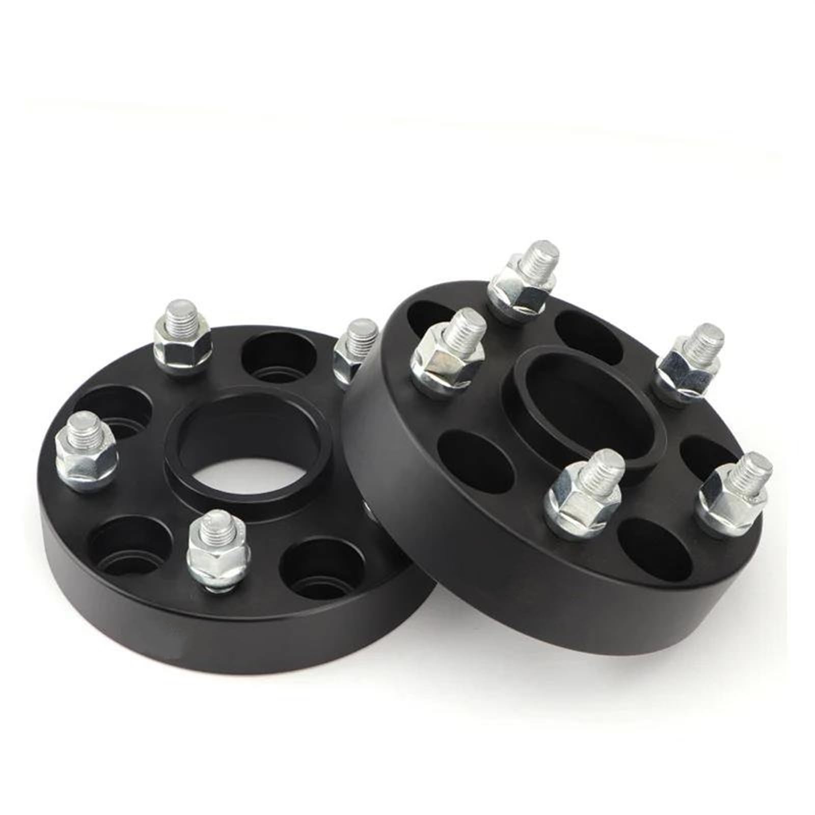 Spurverbreiterung 2 Stück 5x114,3 66,1 Mm Spurverbreiterungsadapter Für NISSAN Für 350Z/370Z/GTR/Maxima/Altima/Fuga/Blatt 15–35 Mm Dnzscheiben Platte(Schwarz,40mm) von ZSQGHGH