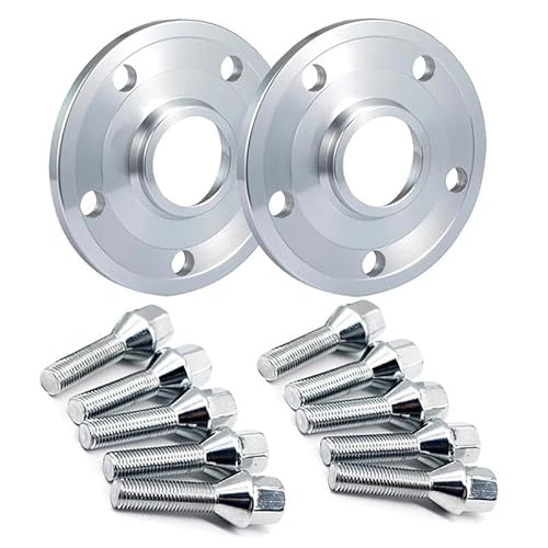 Spurverbreiterung Auto Rad Spacer 5x12 0 72,6 Rad Dichtung Flansch Nabe Adapter Spurverbreiterungen Für M1 M3 M6 E36 E65 Dnzscheiben Platte(14x1.25,10MM) von ZSQGHGH