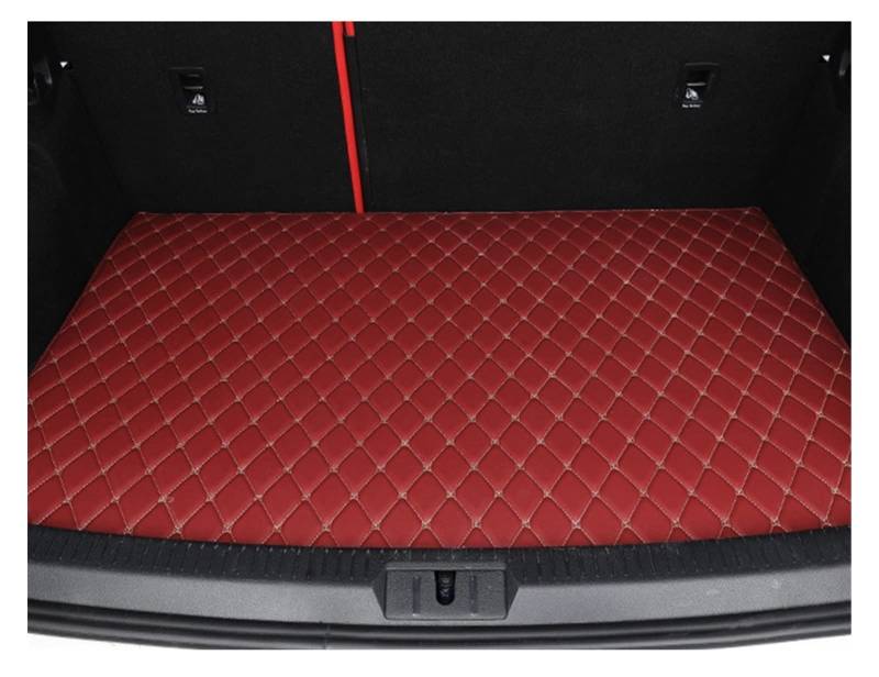 Fußmatten Automatten Auto-Fußmatten Für CRV 2012 2013 2014 2015 2016 Auto-Fußpolster Automobil-Teppichabdeckung Innenzubehör Autofußmatten(Trunk-Wine RED) von ZSQWRFRG