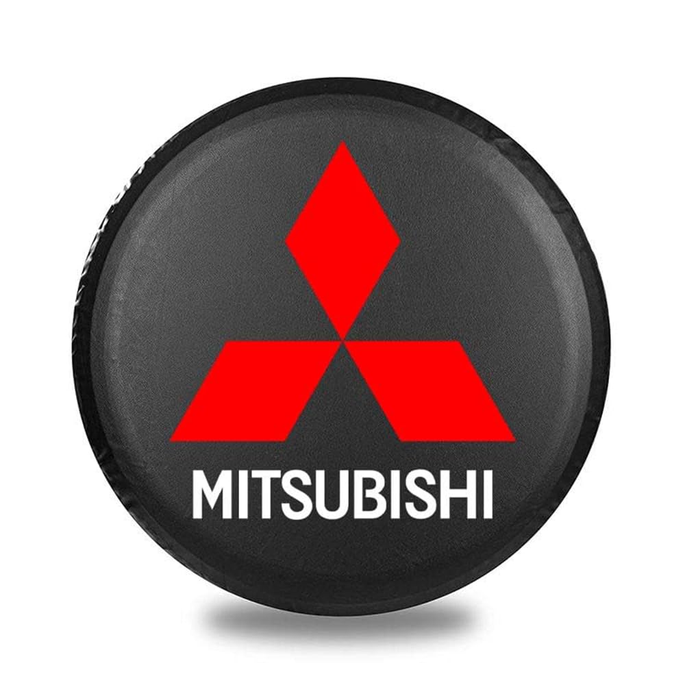 Auto Reserveradabdeckung, für Mitsubishi Shogun 2011-2014 Wasserdicht Staubdicht Aufbewahrungstasche Ersatzreifen Schutz Reifencover Zubehör,18inch von ZSTVCDMX