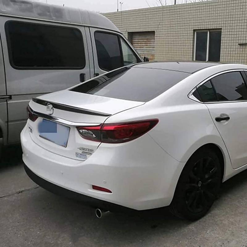 Auto ABS-Kunststoff Heckspoiler für Mazda 6 Atenza 2014 2015 2016, Hinten Spoiler Spoilerlippe Performance Tuning Lippe Wing Spoiler Styling Modification Zubehör von ZSW666