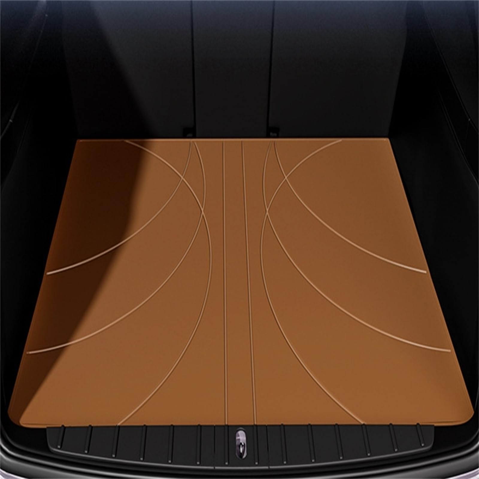 Kofferraummatten für BMW X7 (6seats) 2019-2021 2022 2023 2024,Wasserdicht Auto Kofferraummatten,Antirutsch Kofferraummatte,Kofferraumwanne Schutzmatte,Innenraum ZubehöR,C-Flat Edge von ZSYYDS