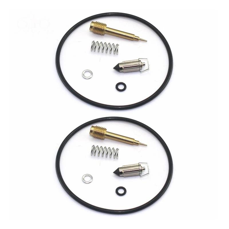 Vergaser-Kit for 88. VN1500A VN1500B SE VN1500C VN1500 VN 1500 A B C Motorrad-Vergaser-Reparatur-Kit Floating Nadeldichtungen Carberatur (Color : 2sets) von ZTBH