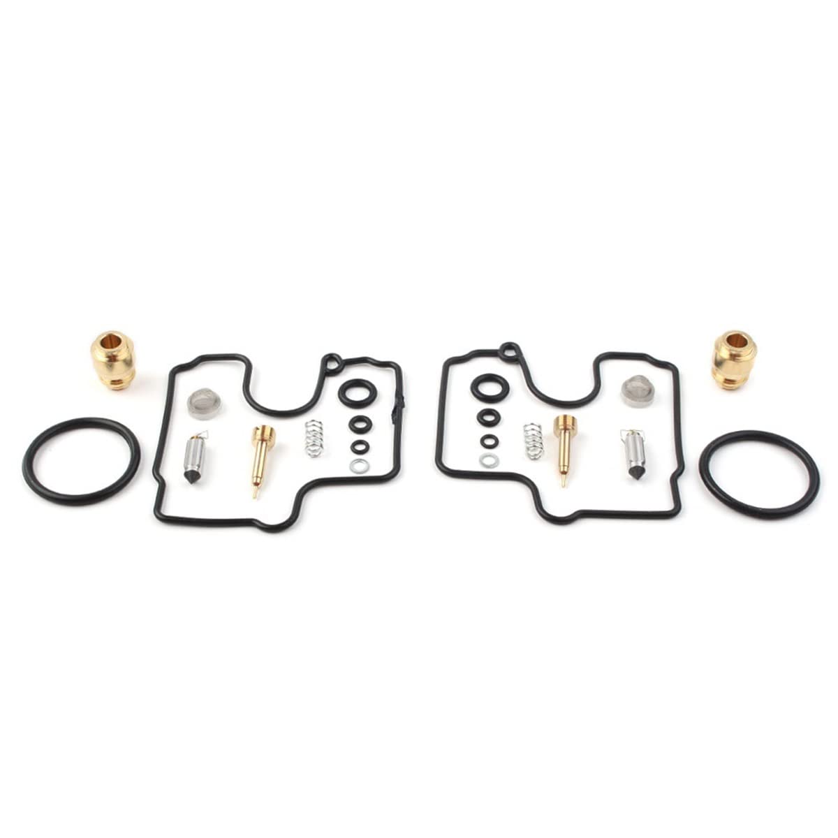 ZTBH Vergaser-Kit 2Sets Motorrad -Vergaser -Wiederaufbau -Kits for SV650 SV 650 S 1999 2000 2001 2002 SV650SU SV650U Reperatur-Teile Vergaser von ZTBH