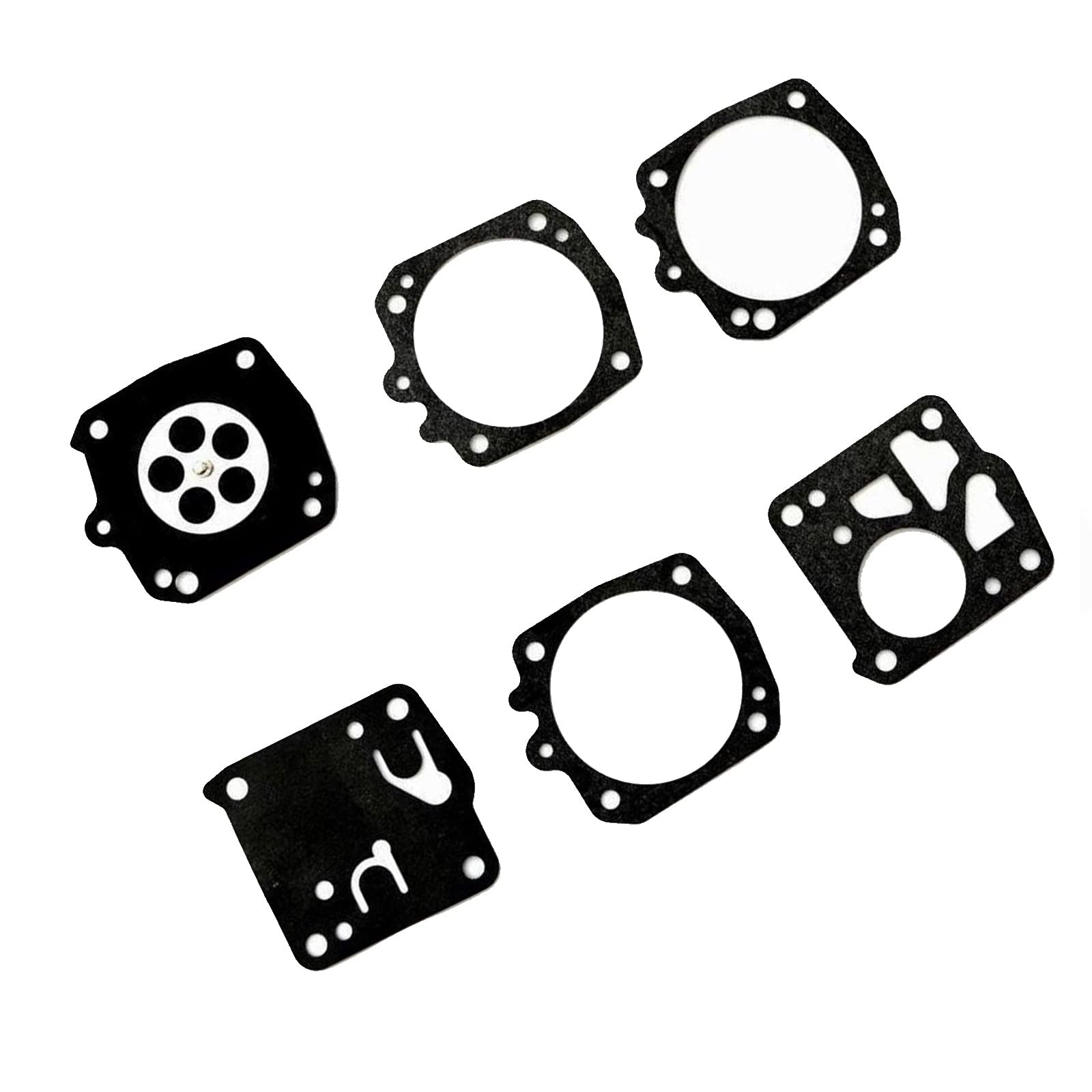 ZTBH Vergaser-Kit DG-10HS. Membran-Dichtung Vergaser Rebuild Kit Carb Carb Reparatur for K650 K700 K850 K1200, 5 Pack Vergaser von ZTBH